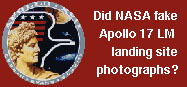 faked apollo 17