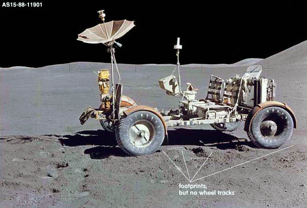 Apollo 15 No tracks
