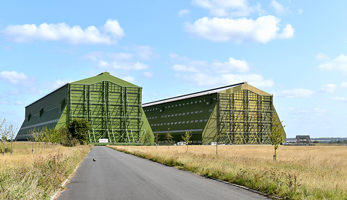 Cardington hangars in 2020 DSP