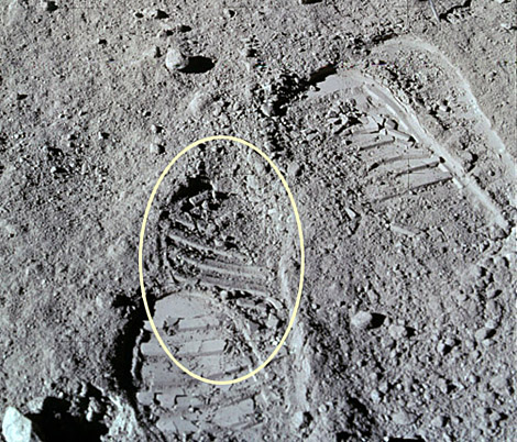 Anomalous footprint