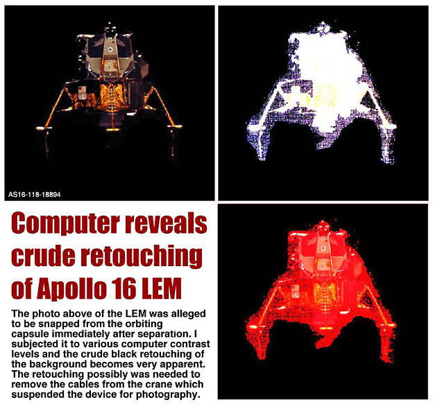 crude retouching of lem
